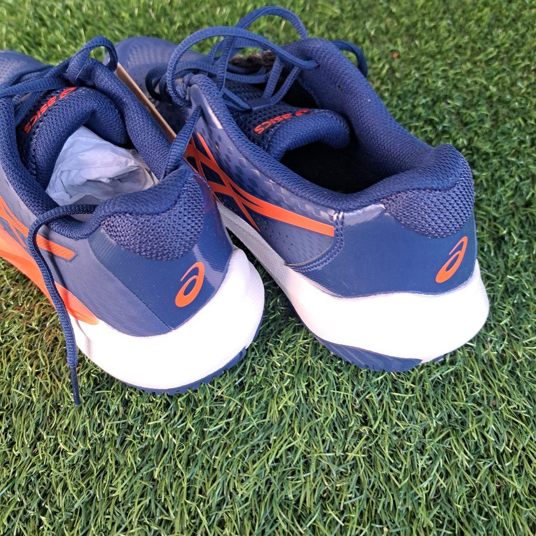 新品！アシックス　ゲルチャレンジャー14 27cm ネイビー　オールコート