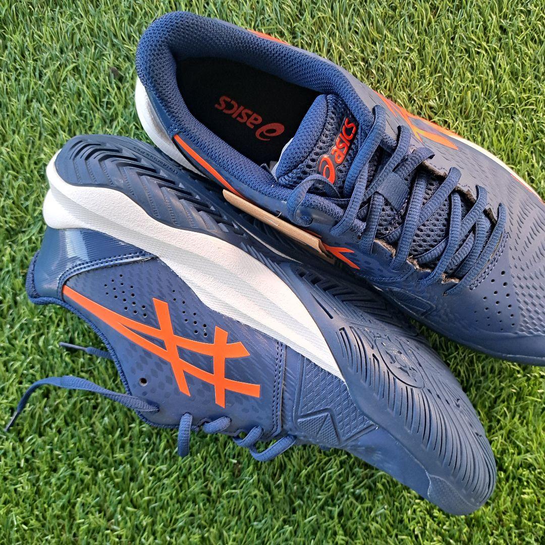 新品！アシックス　ゲルチャレンジャー14 27cm ネイビー　オールコート