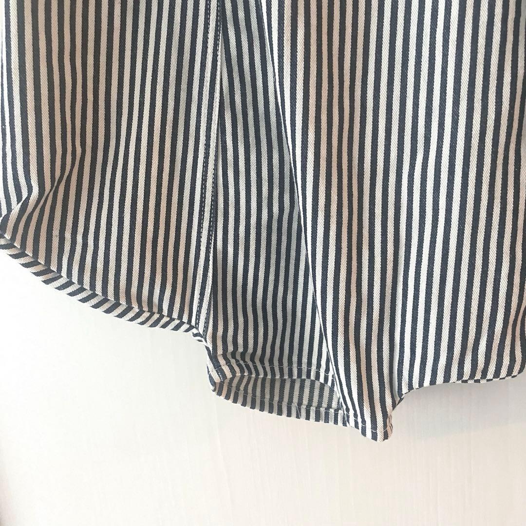 【美品】セールChloe クロエ コレクション ヒッコリーデニムワイドパンツ