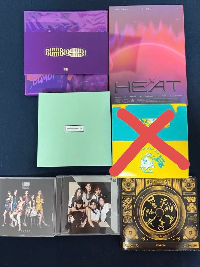 (G)I-DLE アルバムセット フルコンプ