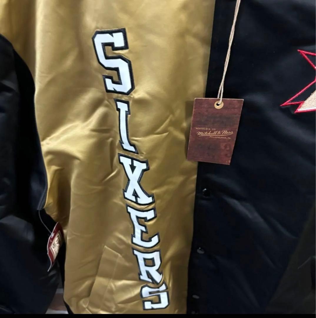 新品未使用タグ付き❗️NBA シクサーズ　スタジャン