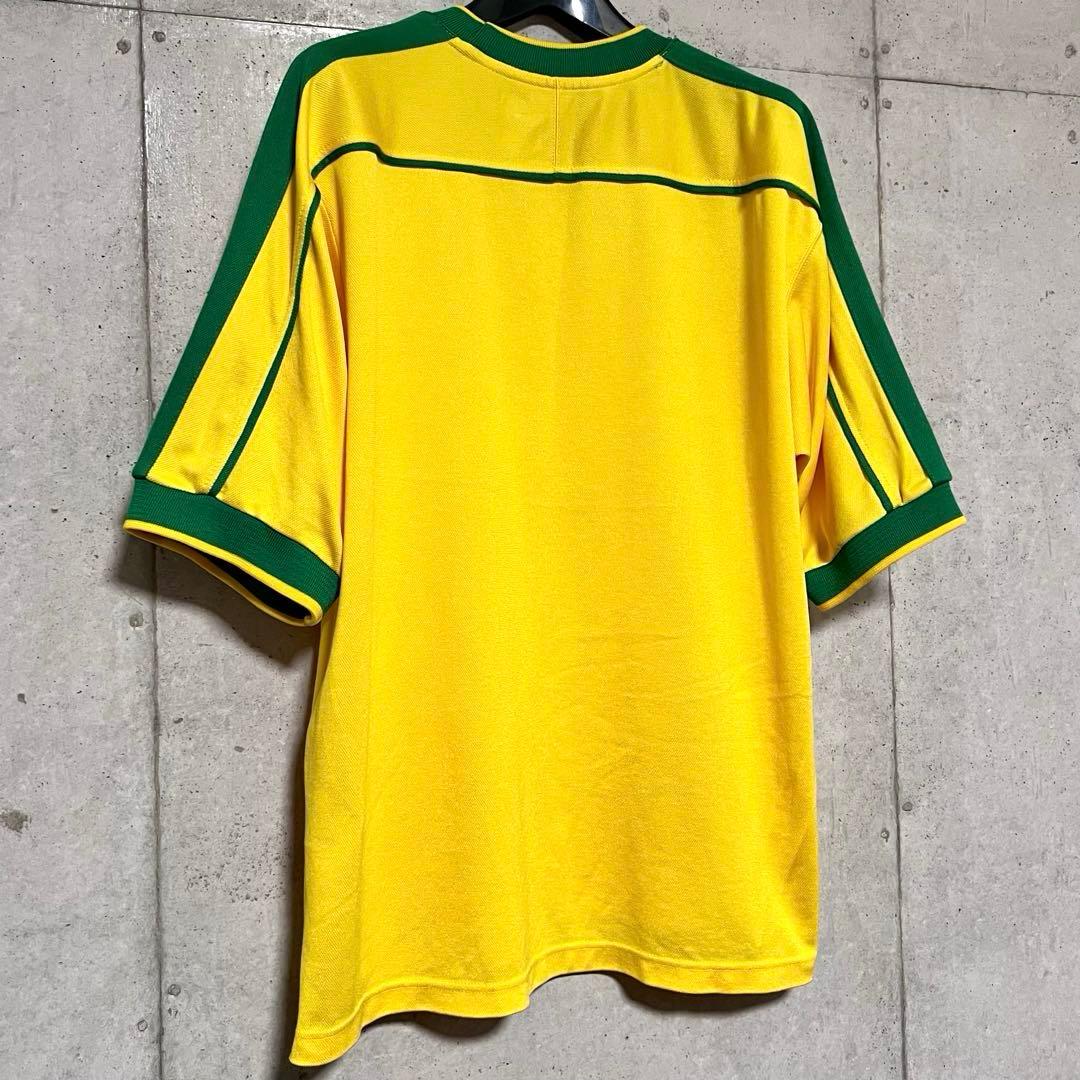 【美品/当時物】1998 ブラジル代表 ホームユニフォーム【Lサイズ】英国製