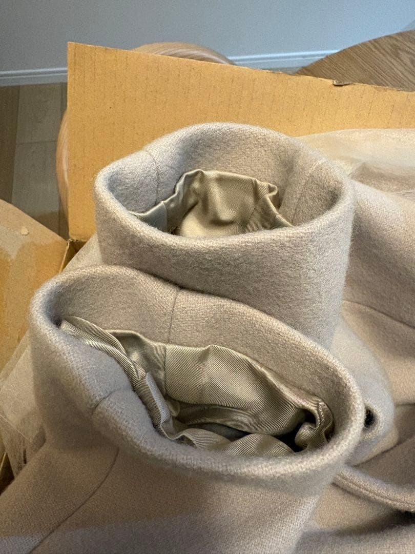 UNITED TOKYO ライトグレー ロングコート サイズ1