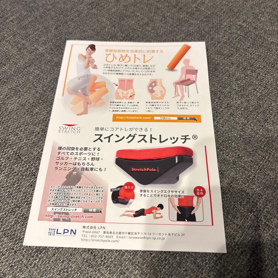 LPN ストレッチポール EX アイボリー 美品