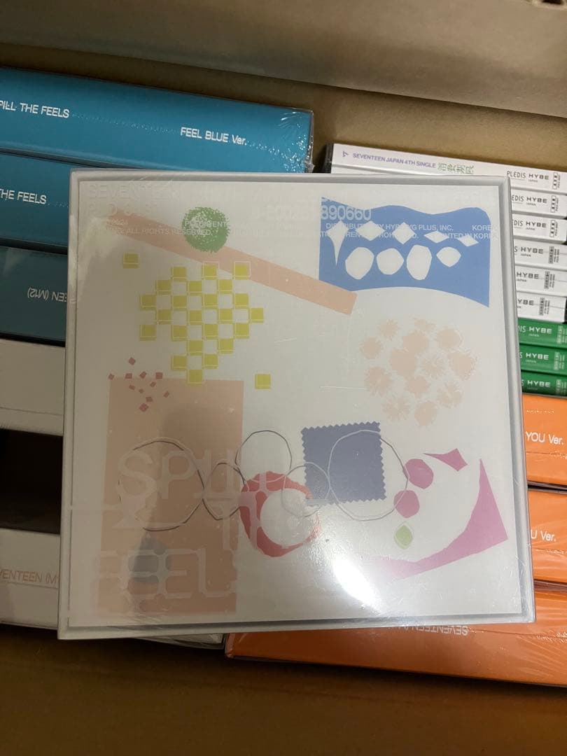 SEVENTEEN セブチ　SPILL THE FEELS 消費期限　新品未開封