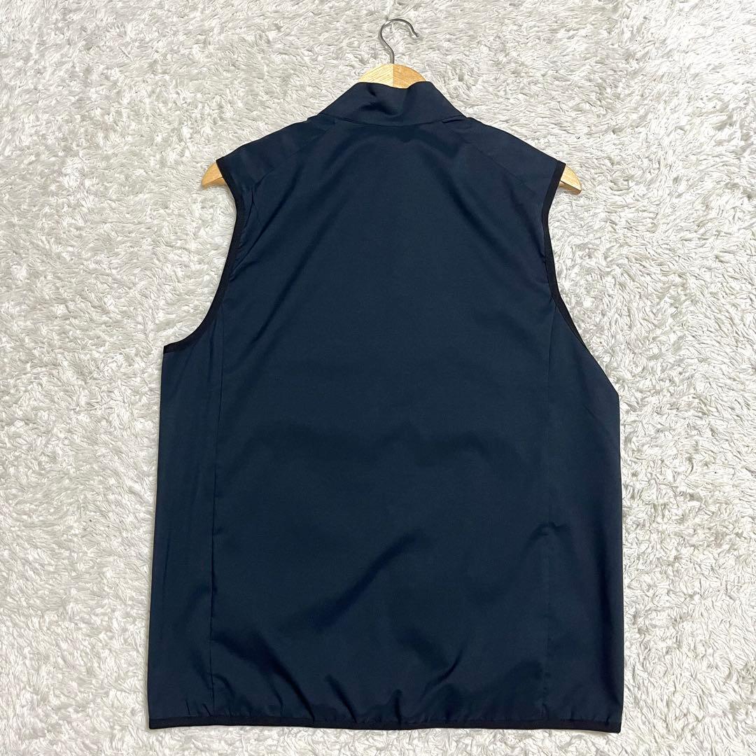✨未使用級✨サイコバニー ゴルフウェア ベスト ナイロン ネイビー Lサイズ