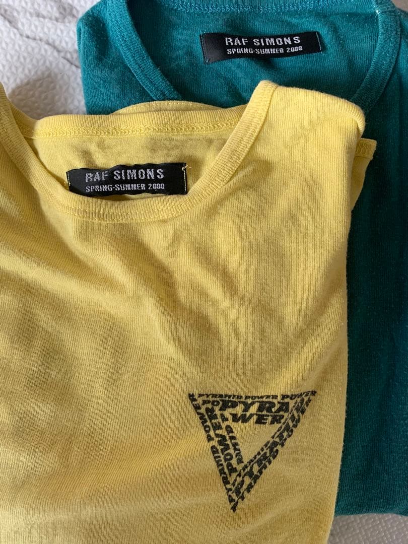 トップス RAF SIMONS SPRING SUMMER2000 PYRAMID