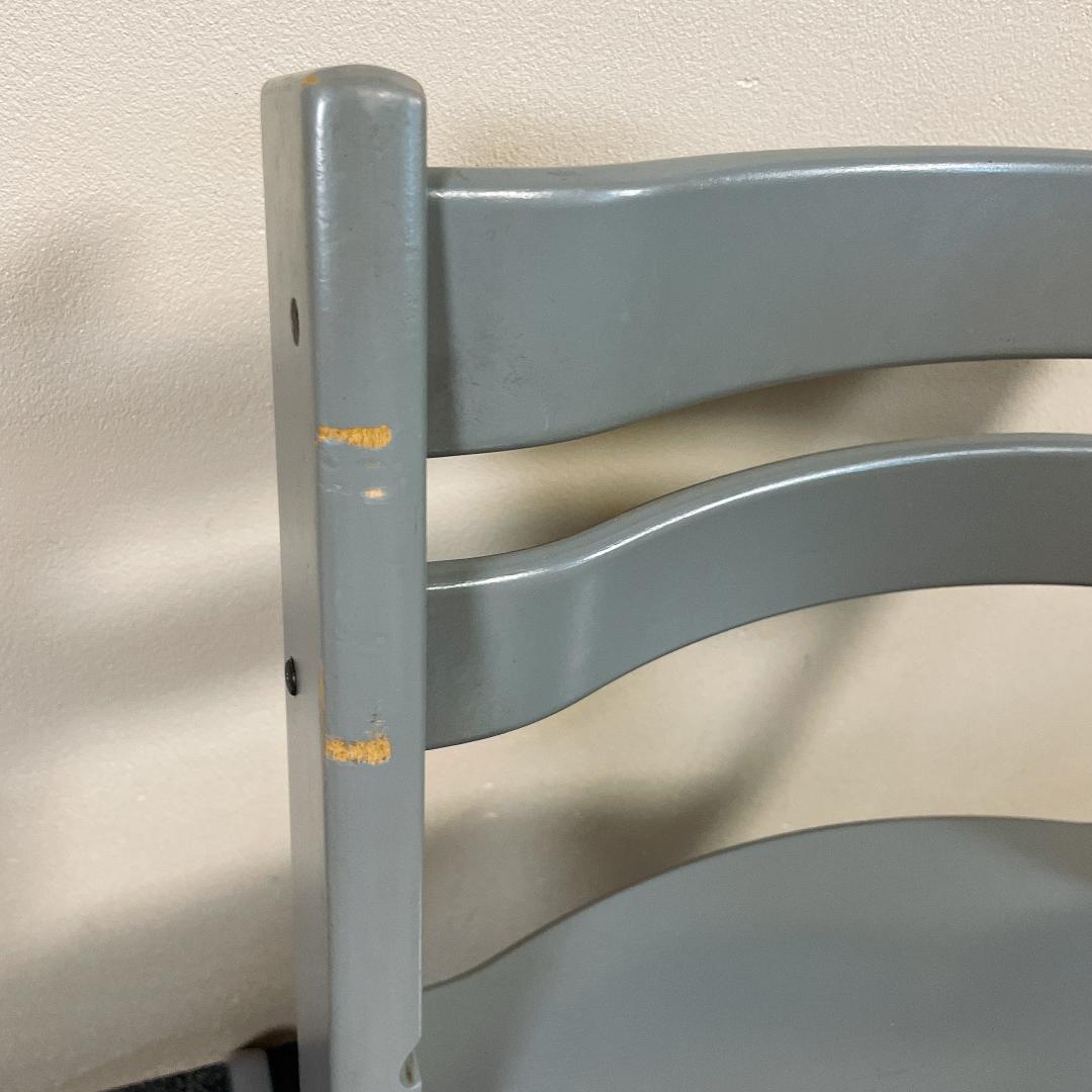 希少　STOKKE シリアル4 グレー ハイチェア