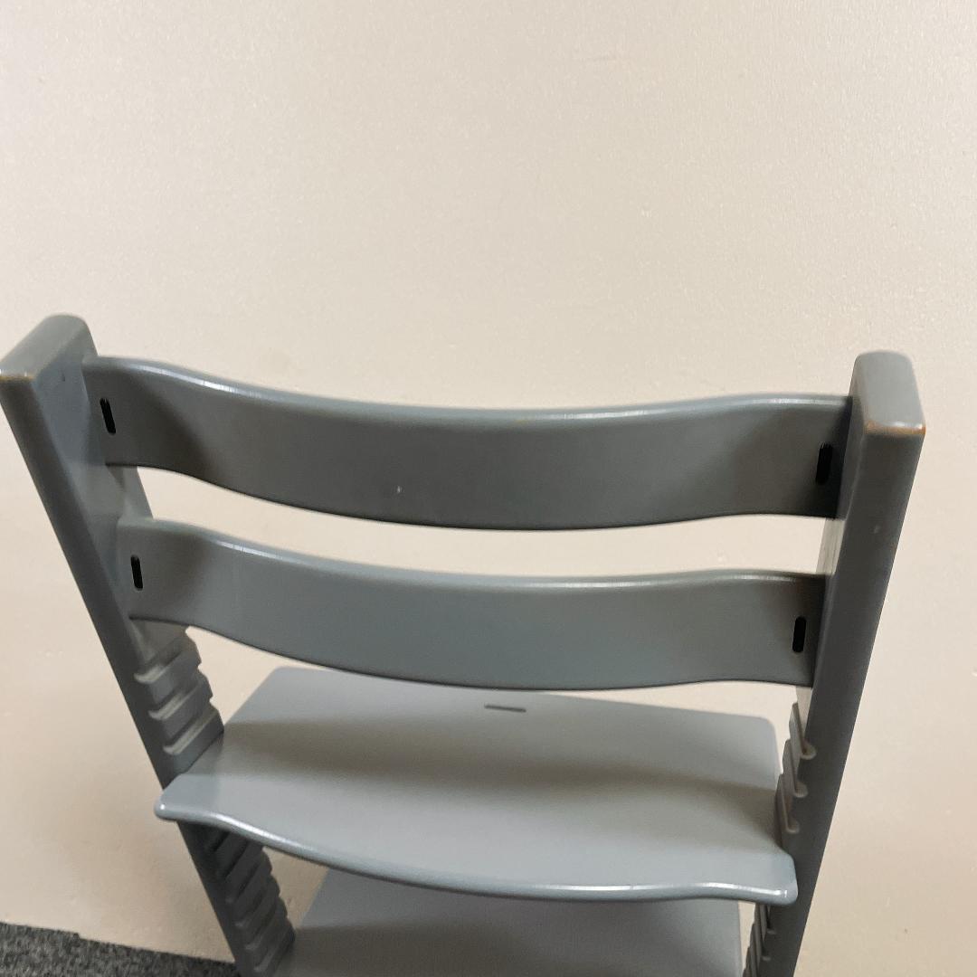 希少　STOKKE シリアル4 グレー ハイチェア