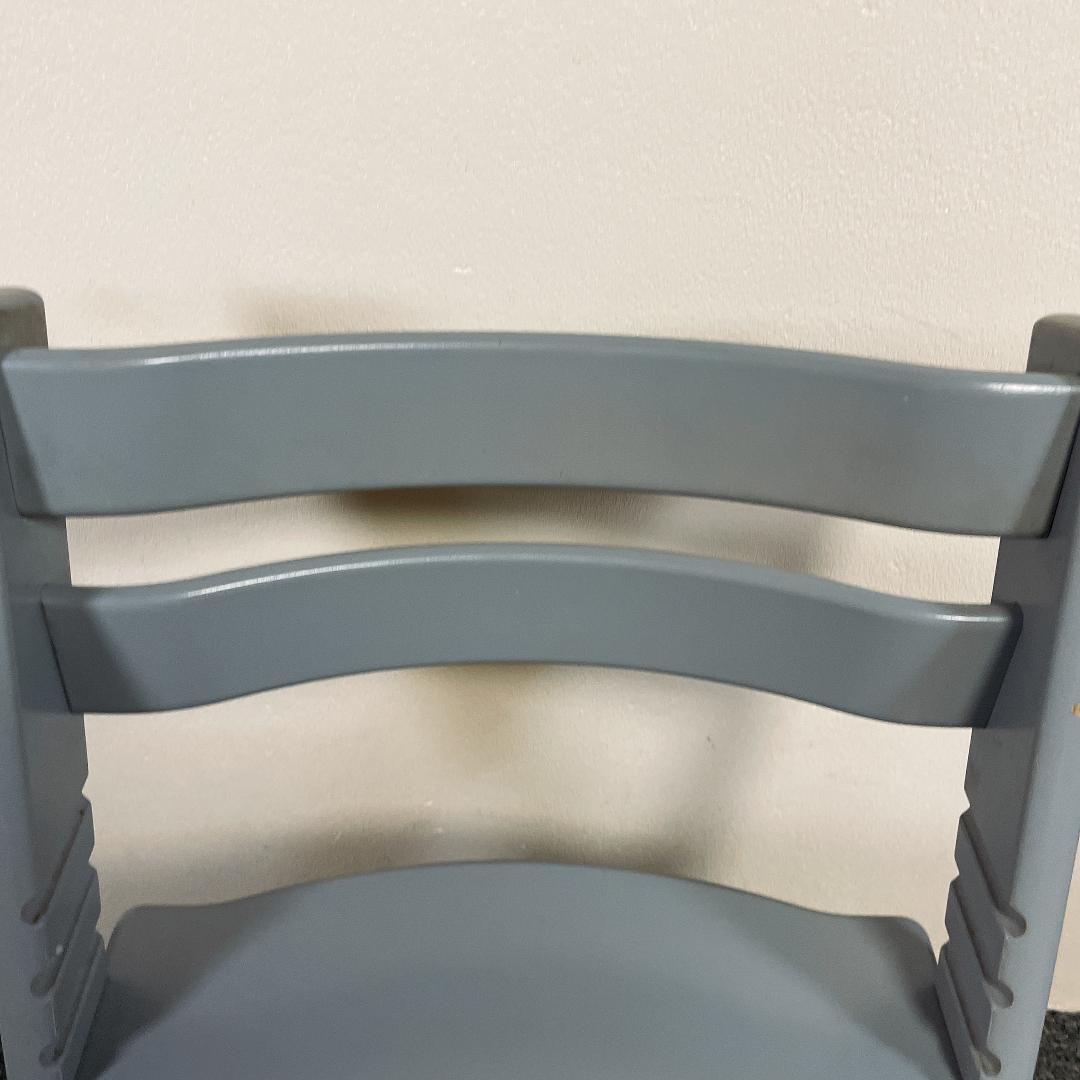 希少　STOKKE シリアル4 グレー ハイチェア