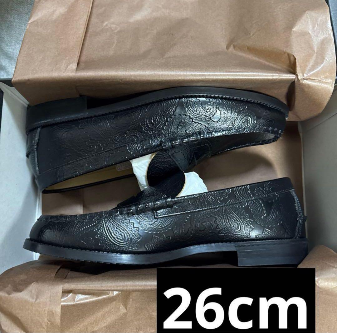 ある KENFORD 全面ペイズリー　ローファー　ケンフォード