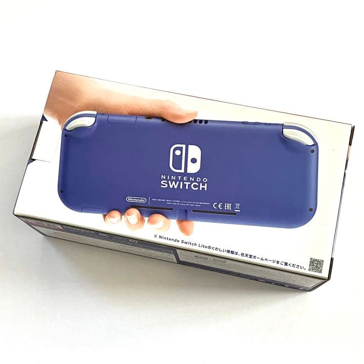 【新品】NINTENDO SWITCH LITE ブルー　保護フィルム　ソフト付