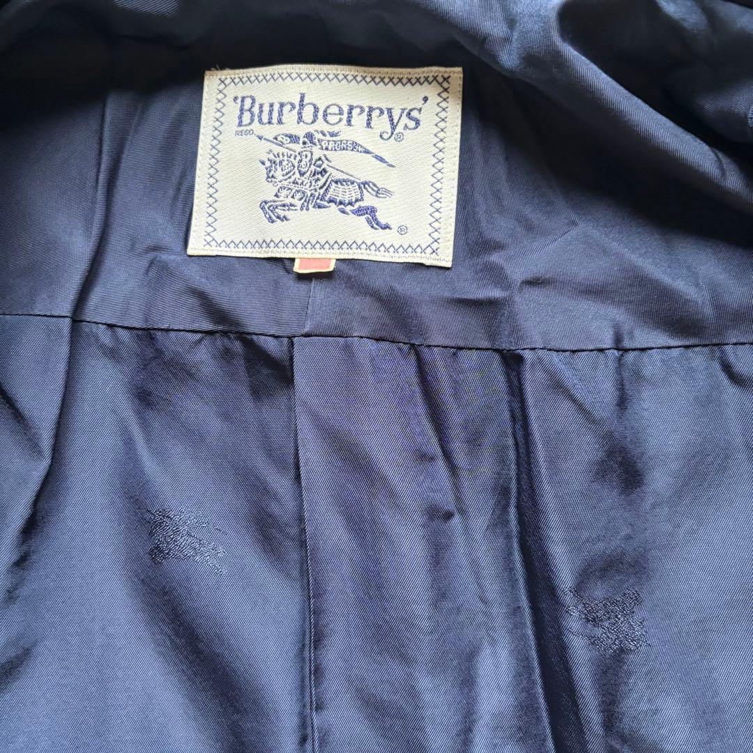 Burberry バーバリーズ カシミヤ混 ダブル チェスター コート 11号