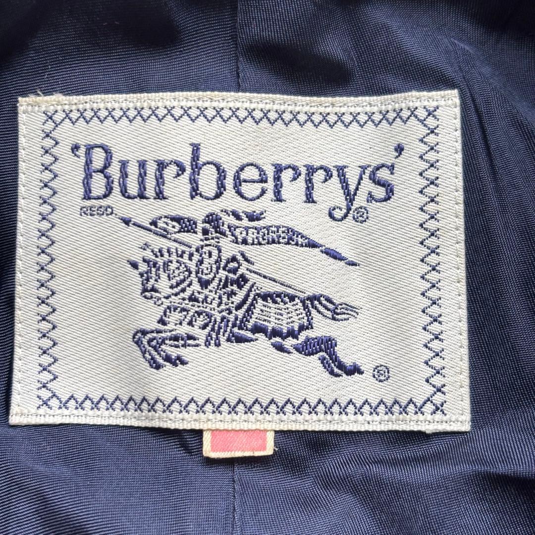 Burberry バーバリーズ カシミヤ混 ダブル チェスター コート 11号