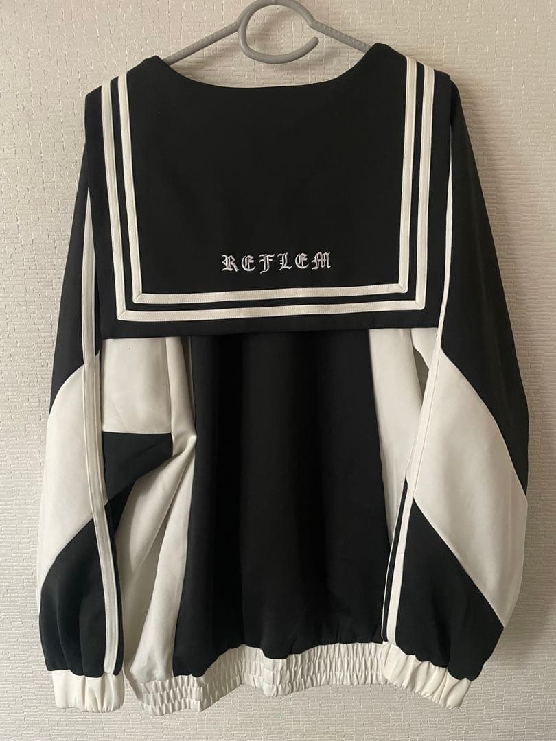 REFLEM レフレム セーラー ジャージ トラックジャケット ブラック