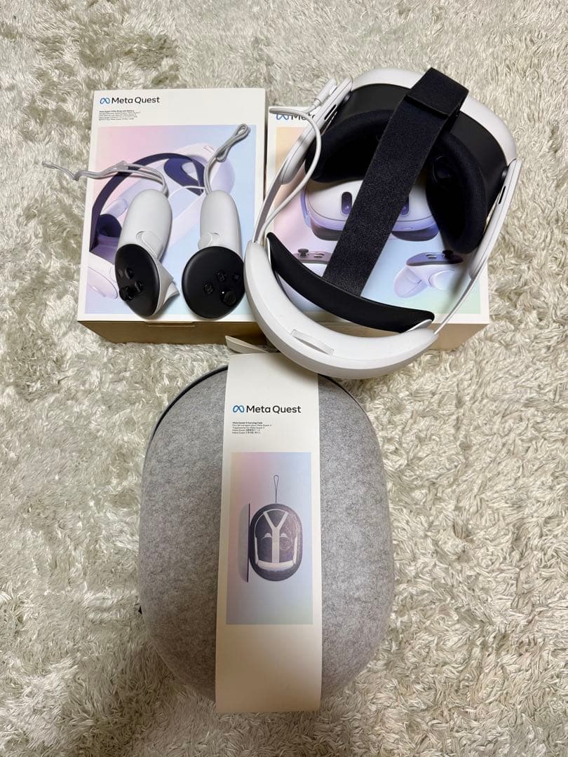 【ほぼ未使用】 Quest 3 512G エリートストラップバッテリー付