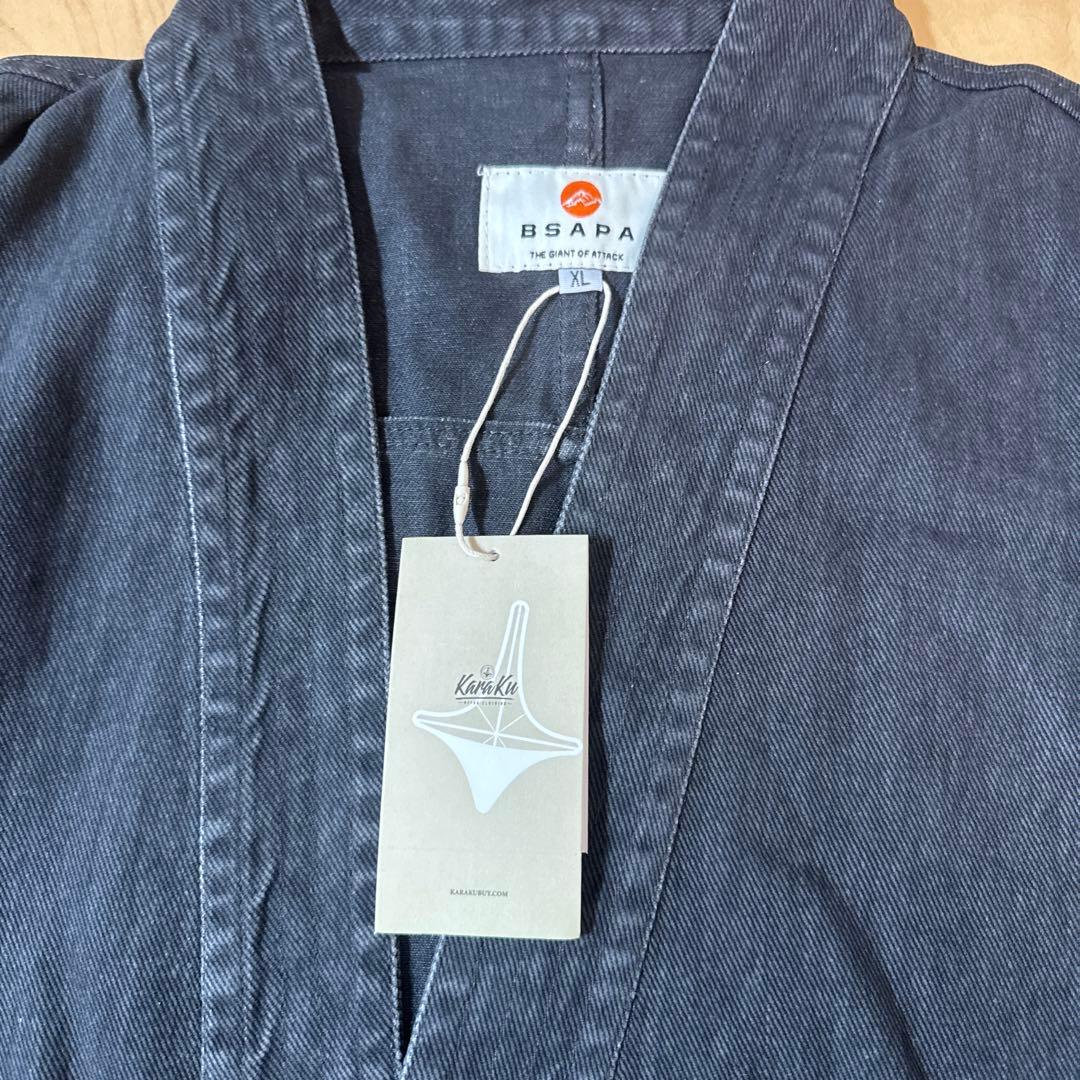 メカジシンプル無地ローブジャケットメンズゆったり多機能アウター秋純綿コートXL