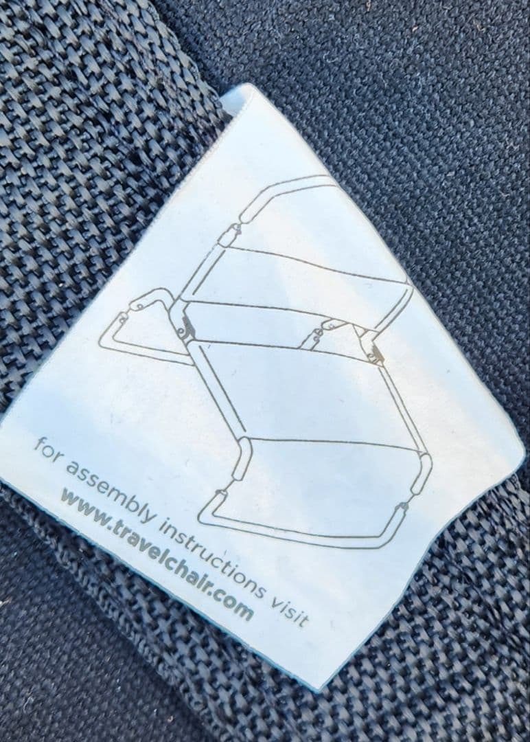 快速旅団 トラベルチェア コットンダック 2脚セット