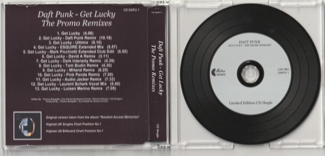 Daft Punk　Get Lucky (The Promo Remixes)