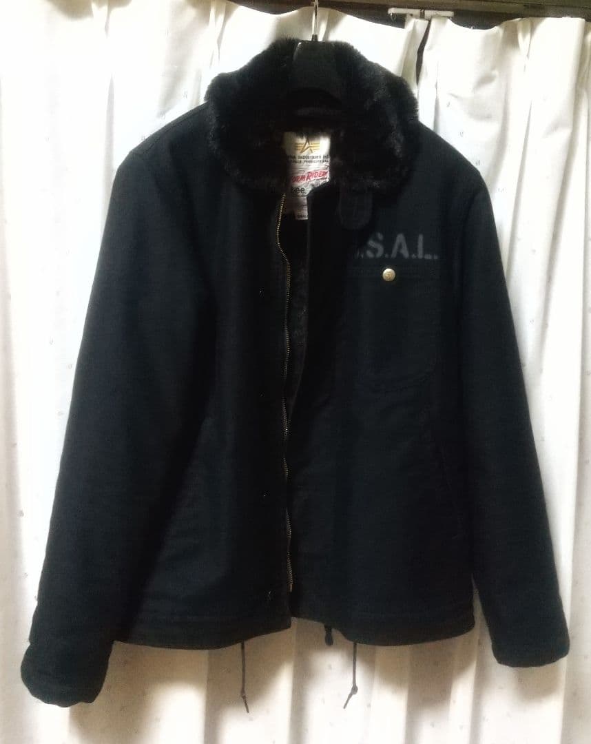 Alpha Lee コラボ N-1 デッキジャケット アルファ ストームライダー