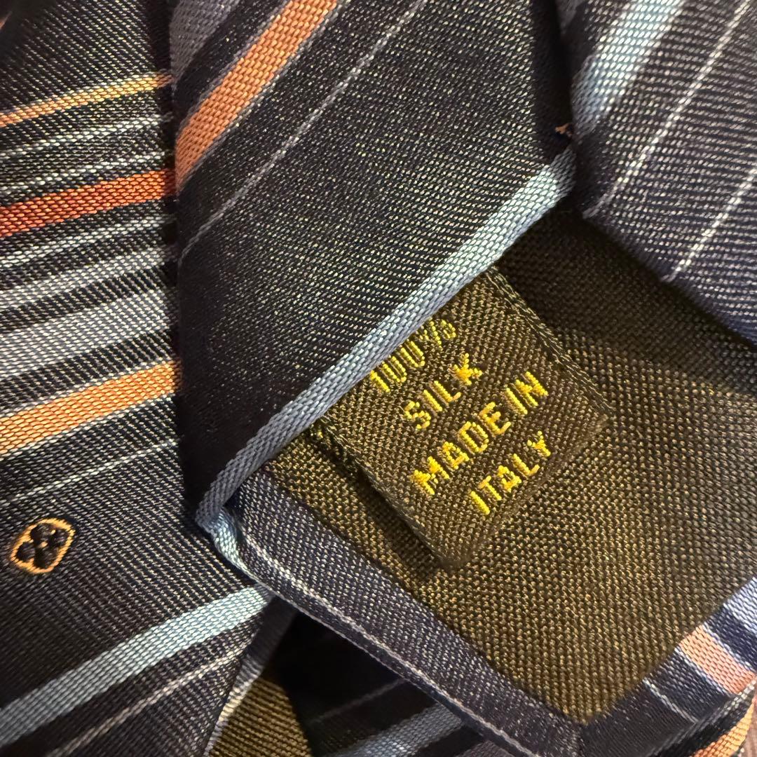 【美品】ルイヴィトン モノグラム柄 ネクタイ シルク