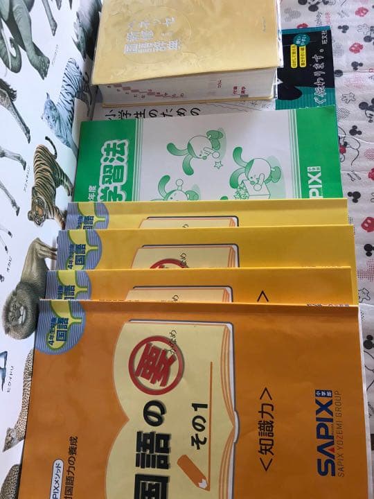 サピックスSAPIX  4年一年分4科目　5年