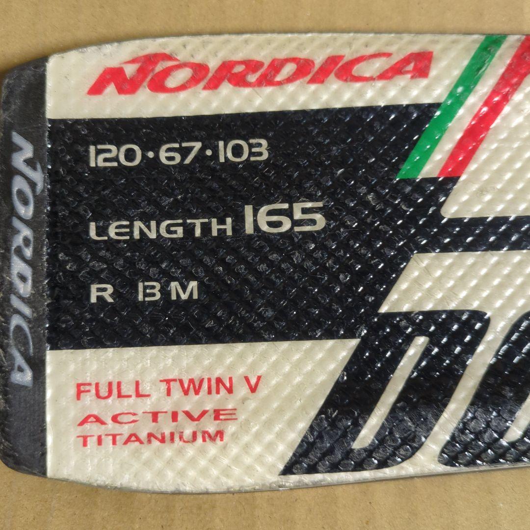 Nordica Dobermann SL 165cmスキー板 Ｒ＝13m