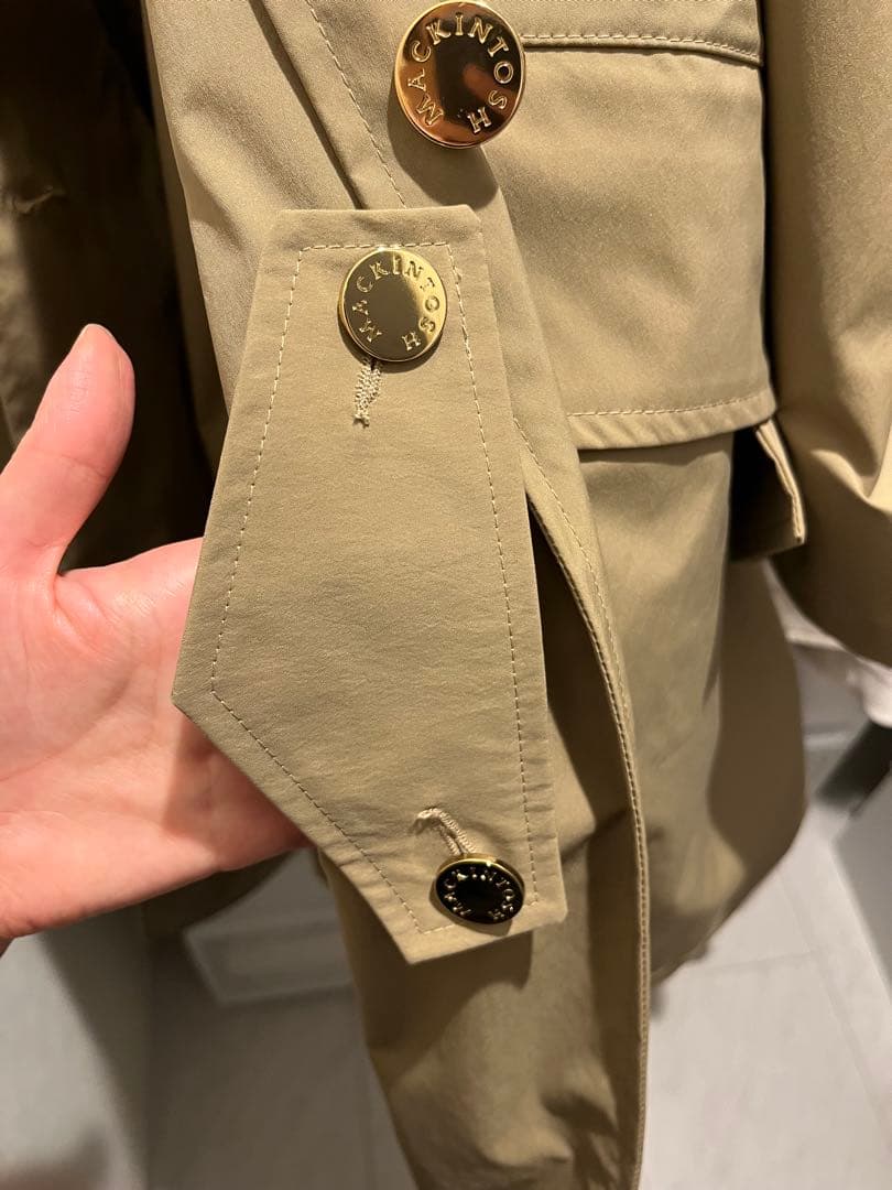 マッキントッシュ　ハンビー　ステンカラーコート