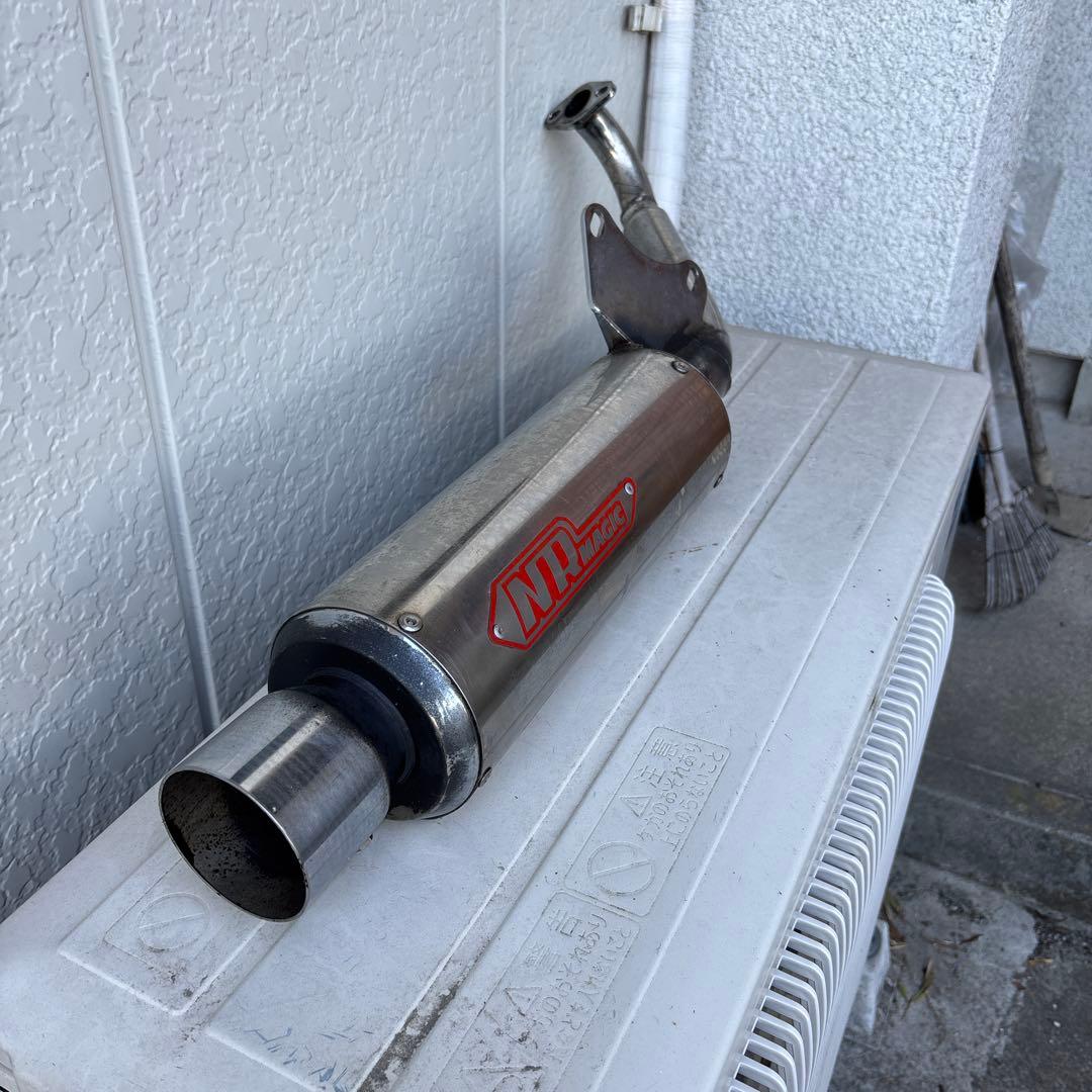 専用ホンダライブディオ系NRマジックチャンバーマフラーAF34AF35