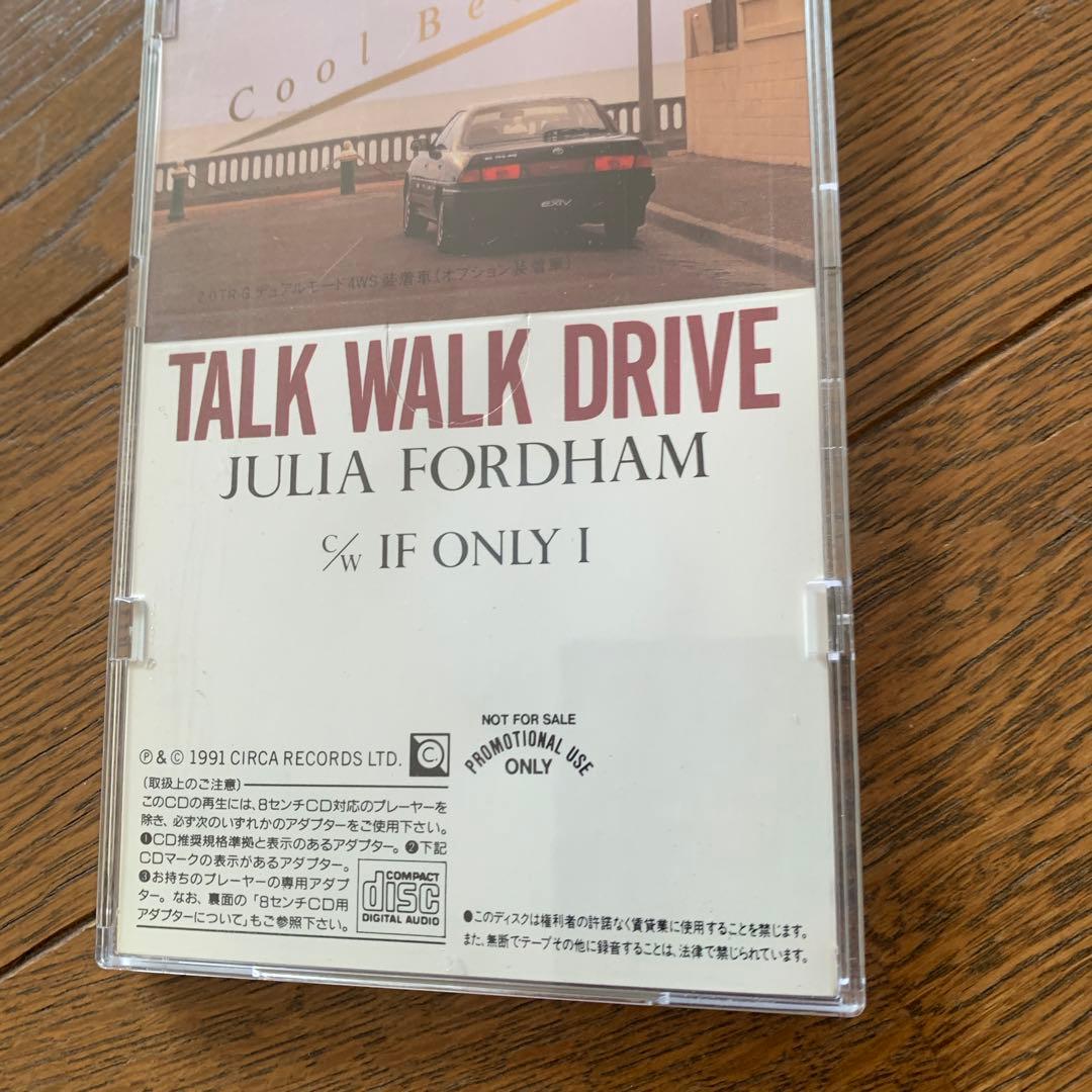 JULIA FORDHAM TALK WALK DRIVE CD 貴重品　日本盤