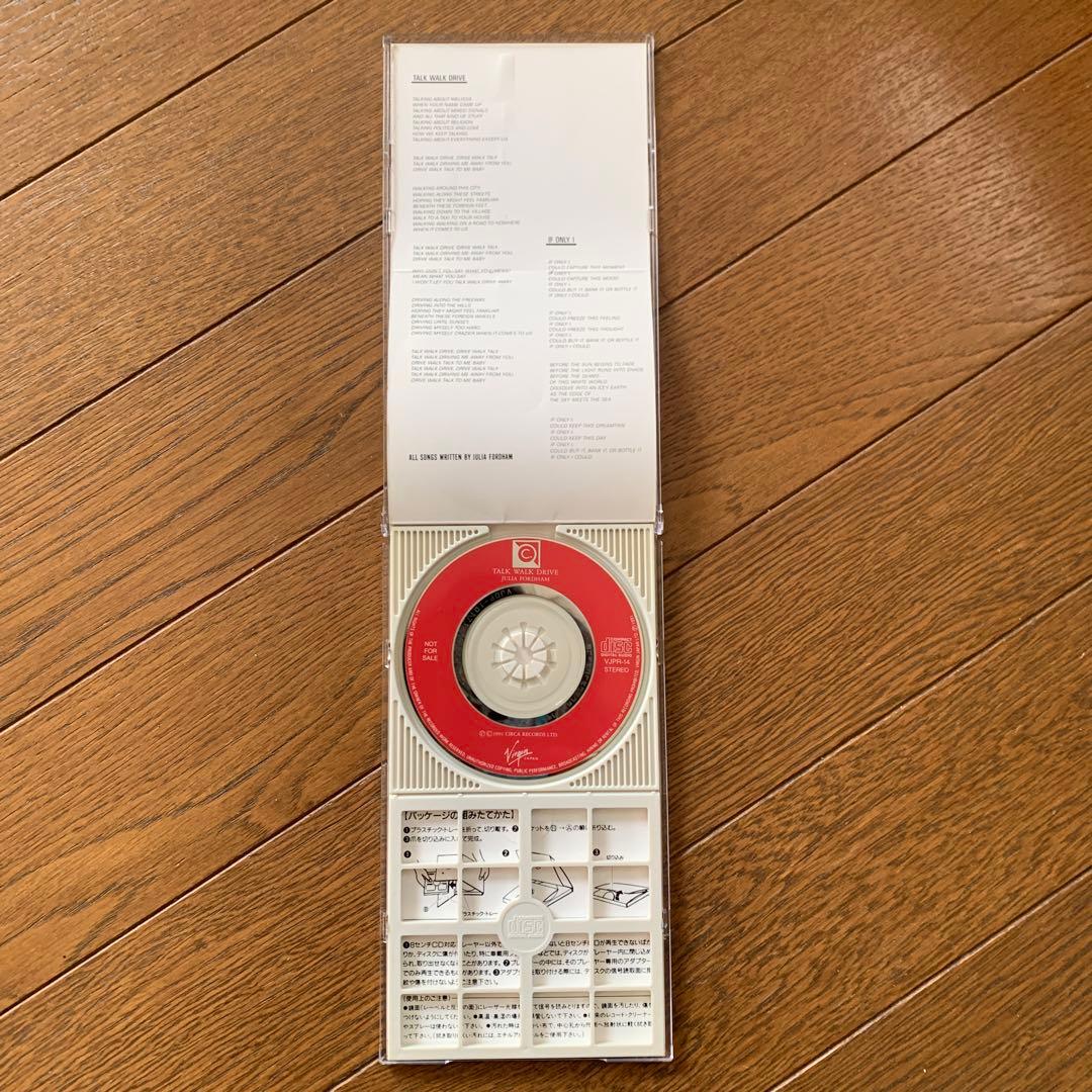 JULIA FORDHAM TALK WALK DRIVE CD 貴重品　日本盤