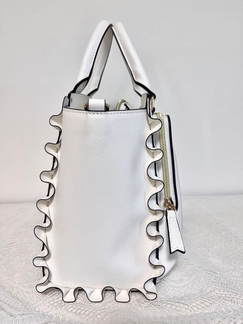 &chouette 推し事バッグ 痛バ　クリアポケット付きトートバッグ　ホワイト