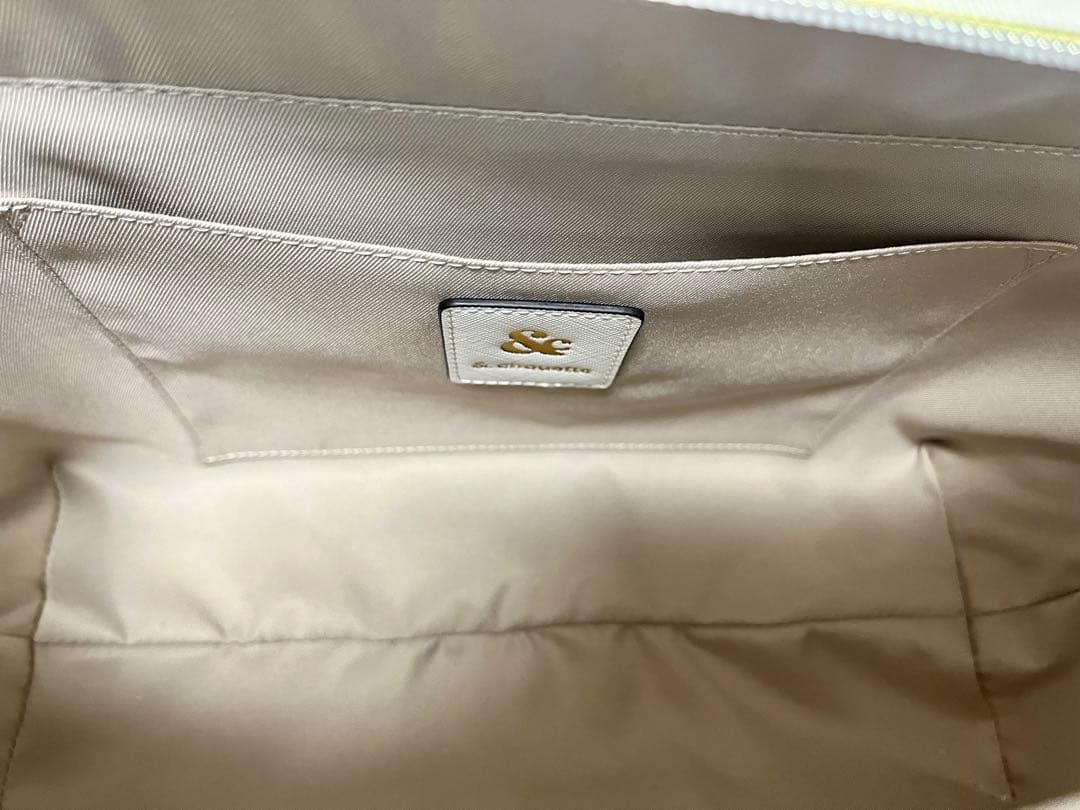 &chouette 推し事バッグ 痛バ　クリアポケット付きトートバッグ　ホワイト