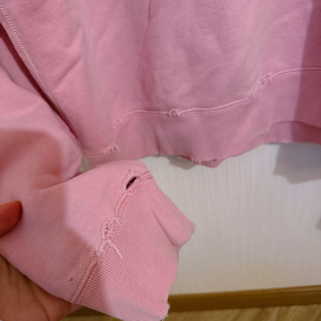 GUCCI 猫　CAT ダメージスウェット