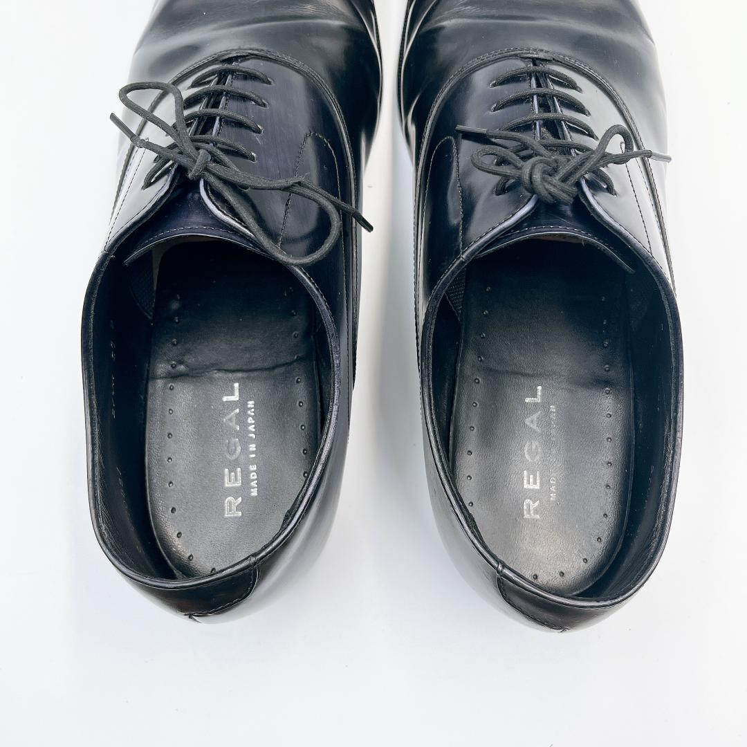【美品】REGAL ストレートチップ 27cm ビジネスシューズ ブラック