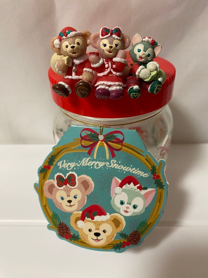 ダッフィーフレンズ 紅茶 フィギュアつき ガラス瓶 6個セット