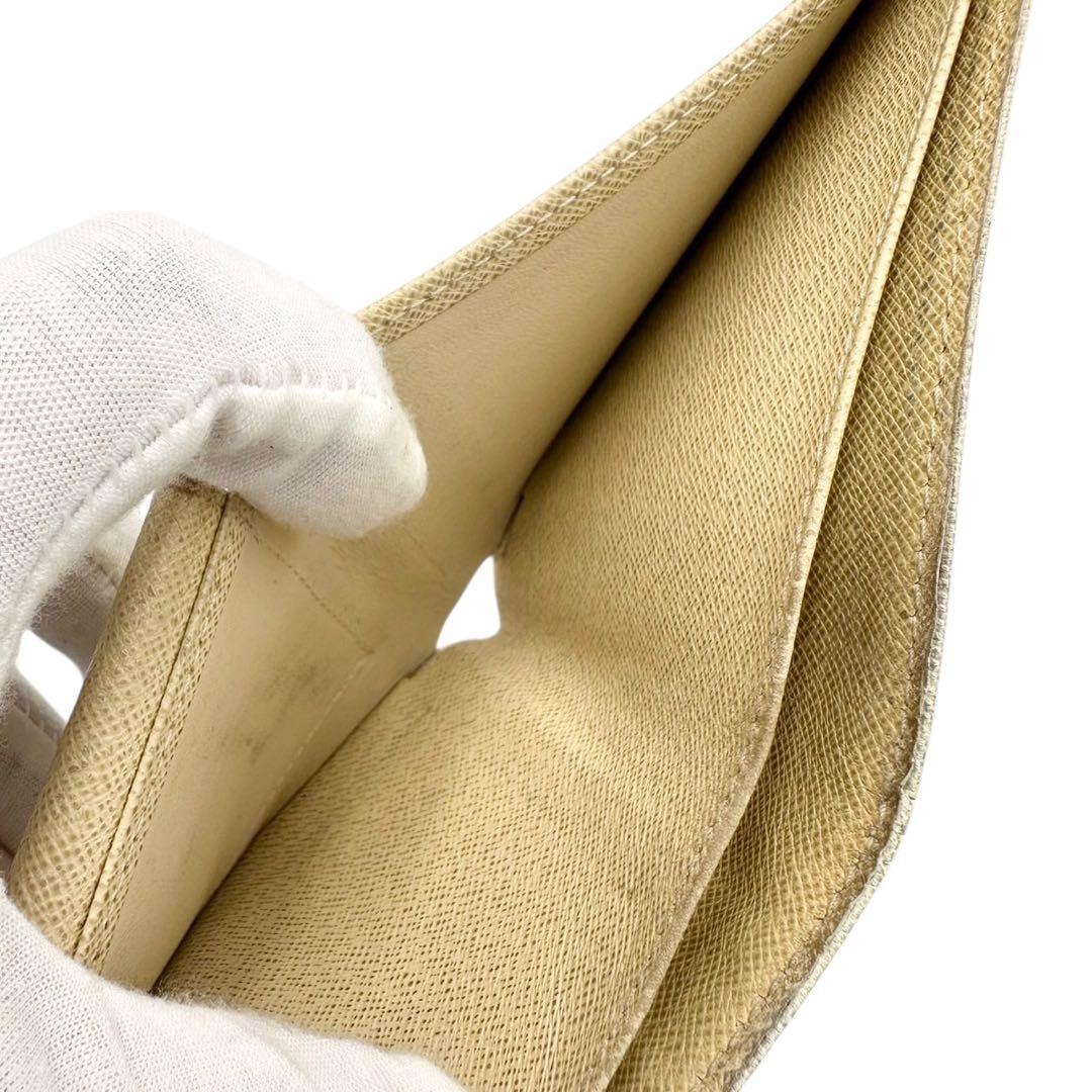 【美品】ルイヴィトン ポルトフォイユ マルコ 財布 ダミエアズール CA2088