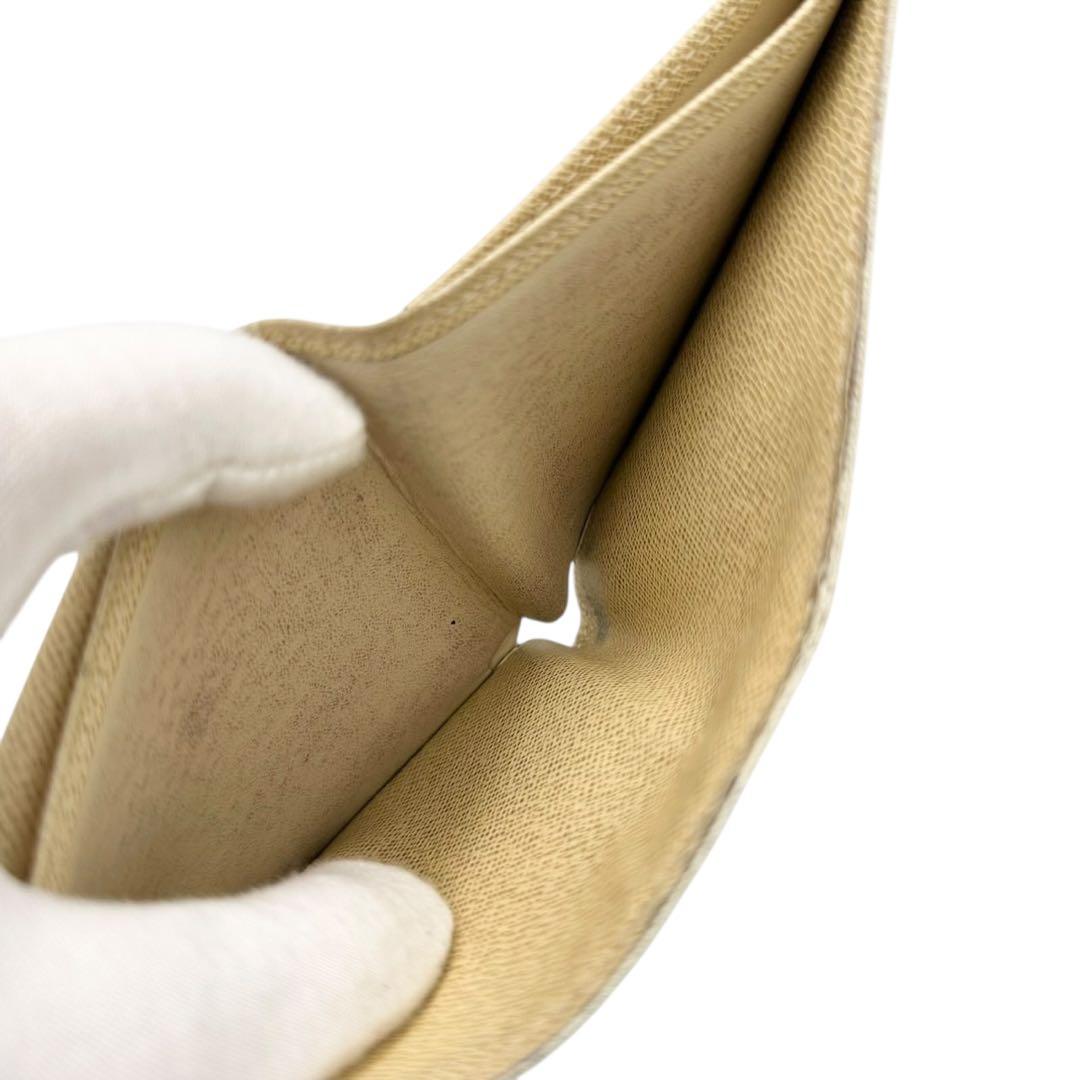 【美品】ルイヴィトン ポルトフォイユ マルコ 財布 ダミエアズール CA2088