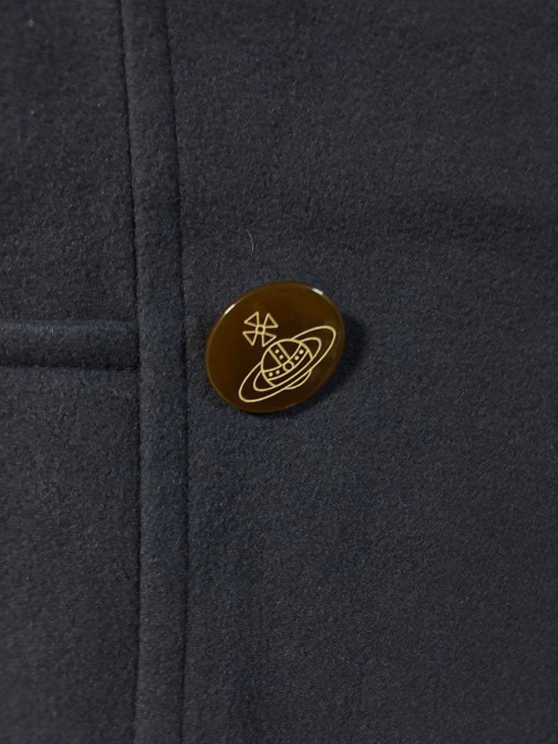 【希少】Vivienne Westwood RED LABELネイビー　Pコート