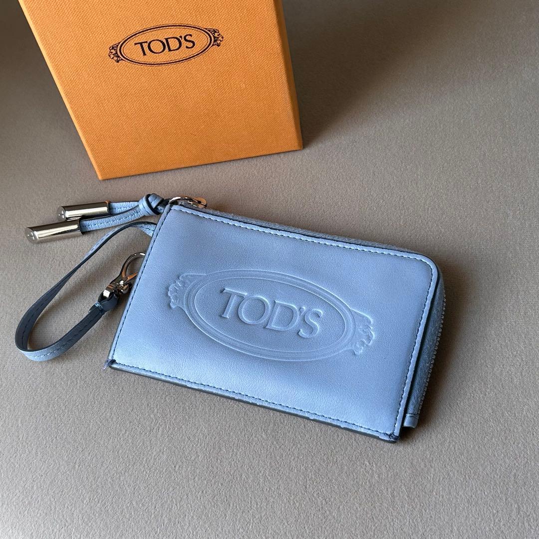 TOD'S トッズ ケース ブルー