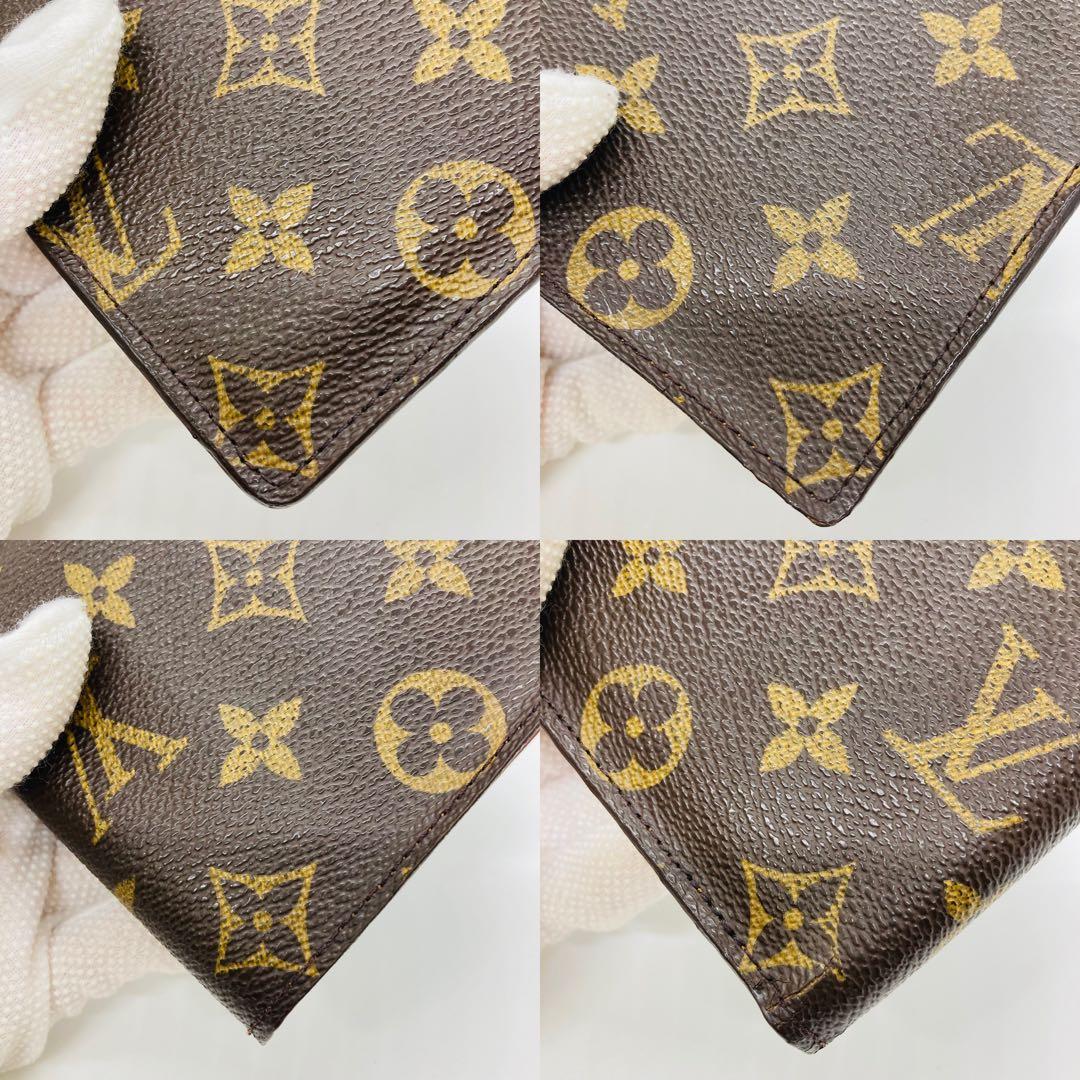 ルイヴィトン モノグラム 財布 二つ折り財布 マルコ A827