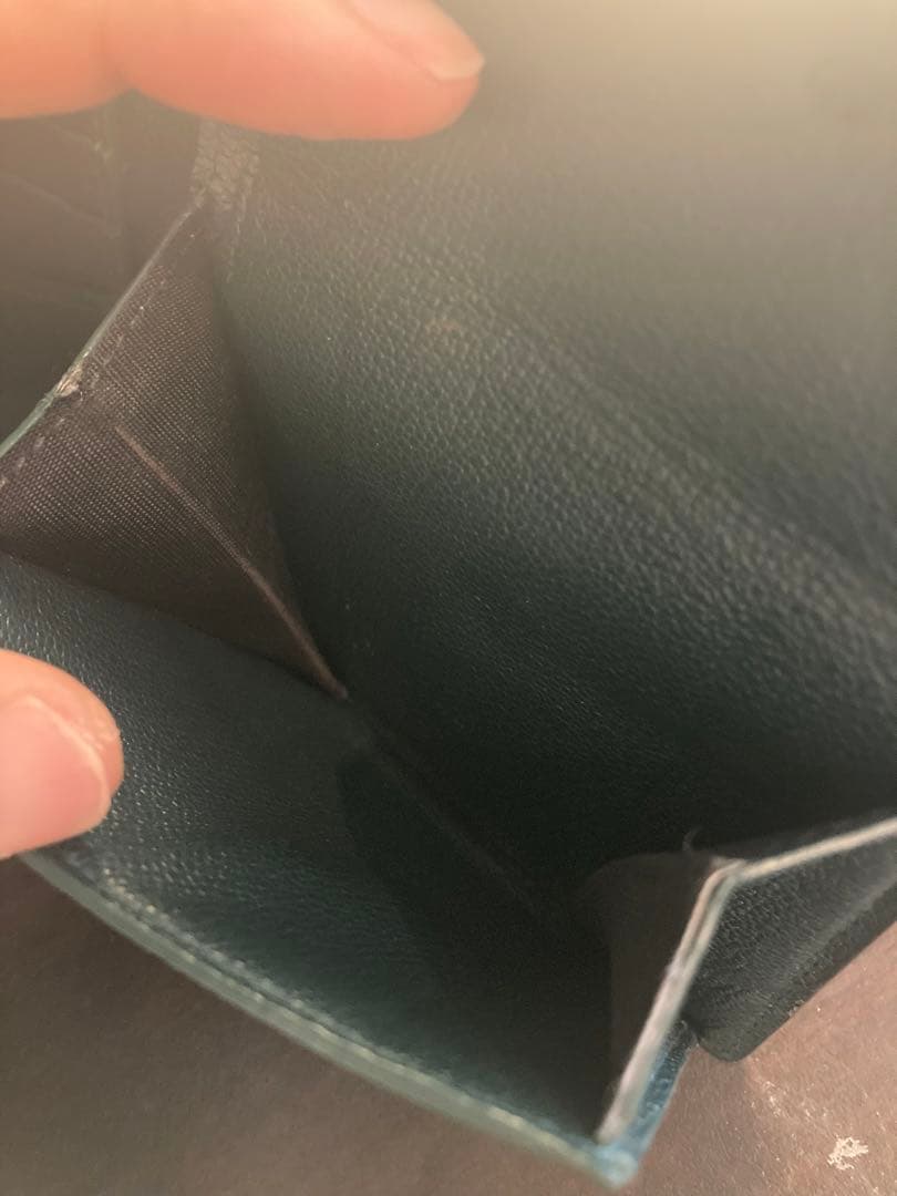 BVLGARI ブルガリ 二つ折り財布 ブラック レザー 箱付き