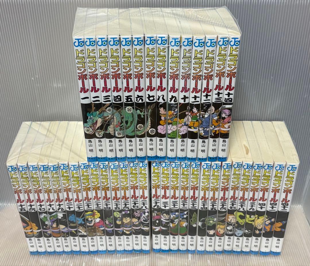 【U100m】《状態良好》 旧装版　ドラゴンボール　鳥山明 全42巻全巻セット