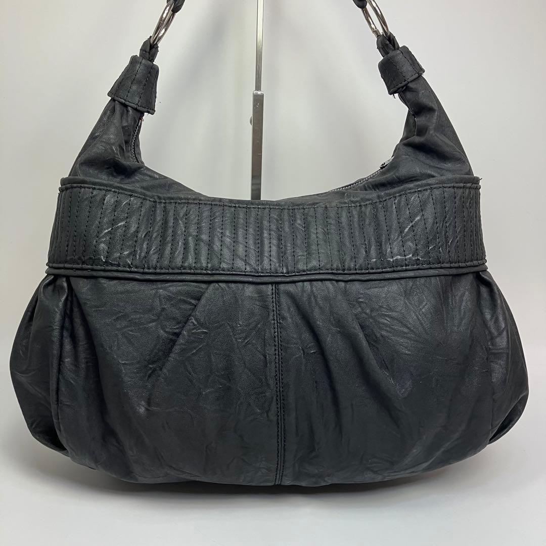 DIESEL ワンショルダー バッグ ブラック ハンドバッグ　肩掛け