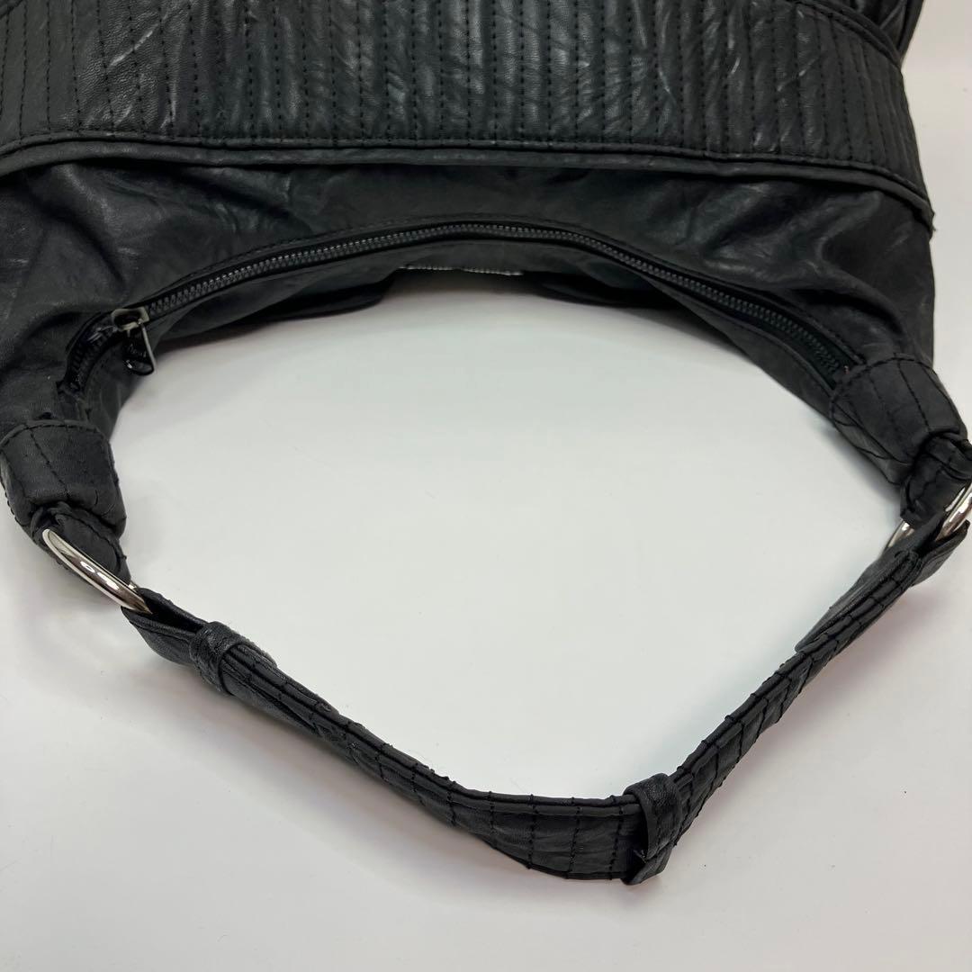 DIESEL ワンショルダー バッグ ブラック ハンドバッグ　肩掛け