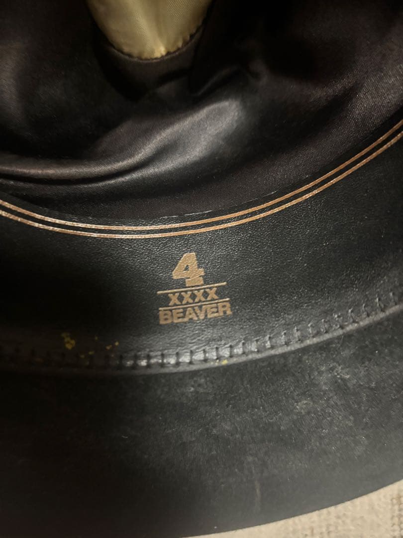 RESISTOL 4XXXX-BEAVER ウエスタンハット 7 1/8