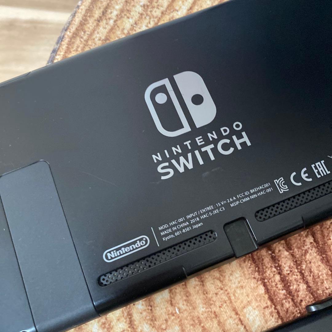 Nintendo Switch ニンテンドースイッチ本体　グレー ①