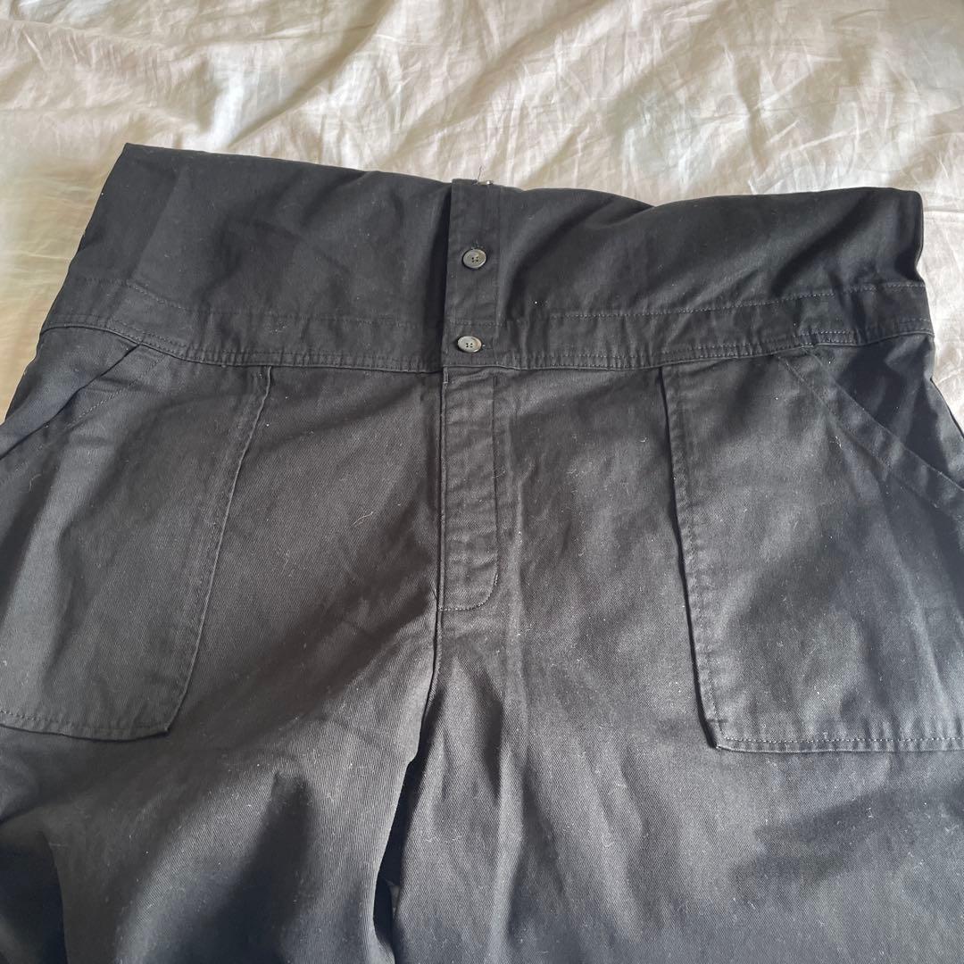 【新品未使用】店長がつくった、デニムじゃないサロペット　M soulberry