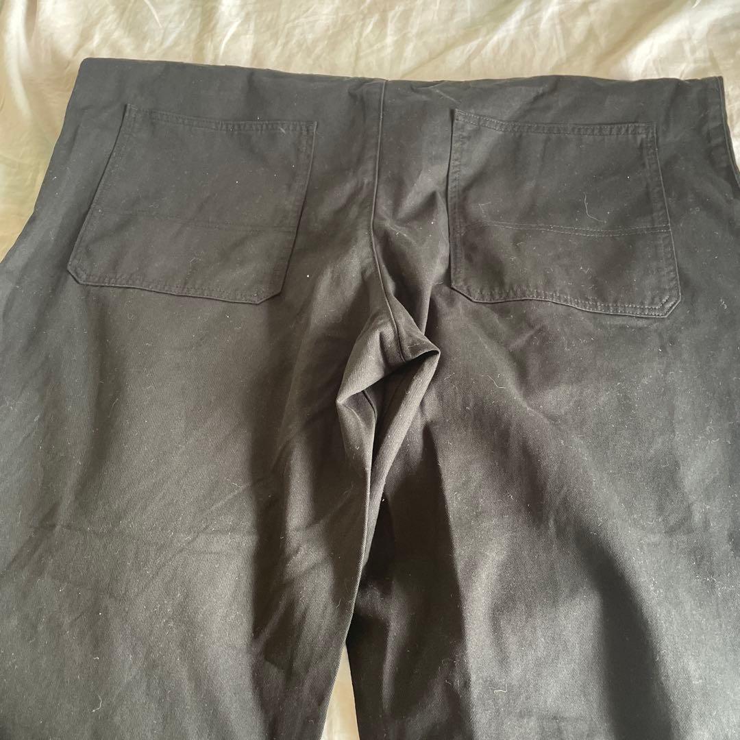 【新品未使用】店長がつくった、デニムじゃないサロペット　M soulberry