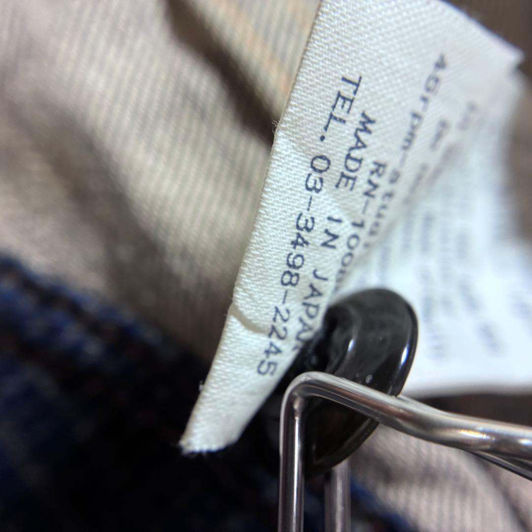 45R 極美品 デニムのヨットパーカー インディゴ WALDESジップ サイズ3